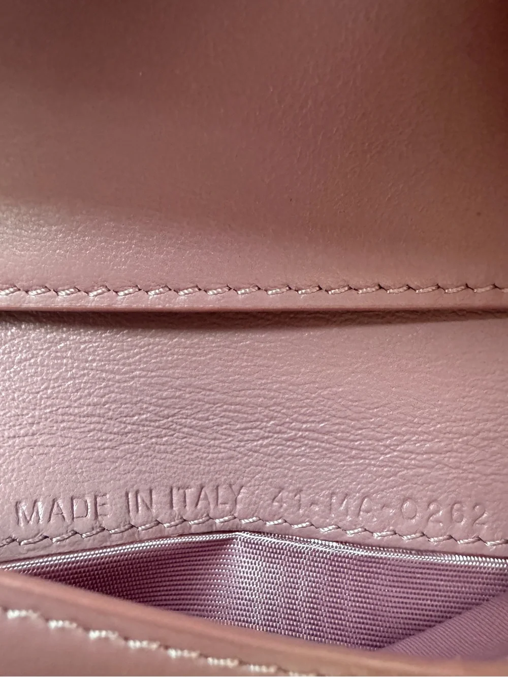 (Auth) Lady Dior Lotus Wallet Pink Patent Cannage Leather with box & dustbag